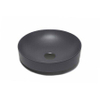 GO by Van Marcke vasque - 40x40x9cm - à poser - ronde - porcelaine mat noir SW1009737