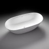 Nemo Stock Bello Style vrijstaand bad 177.5x80x56.5cm solid surface wit mat SW641892 Nemo Stock Bello Style vrijstaand bad 177.5x80x56.5cm solid surface wit mat SW641892