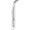 Nemo Go Aral inox douchekolom inox 16x172x6.5cm met thermostatische kraan ingebouwde regendouche flexibel en handdouche inbegrepen 3 ingebouwde jetvlakken met antikalkmembranen SW287043 Nemo Go Aral inox douchekolom inox 16x172x6.5cm met thermostatische kraan ingebouwde regendouche flexibel en handdouche inbegrepen 3 ingebouwde jetvlakken met antikalkmembranen SW287043