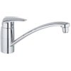 Grohe Eurodisc Mitigeur monotrou pour pression basse pour évier chrome SW29792 Grohe Eurodisc Mitigeur monotrou pour pression basse pour évier chrome SW29792