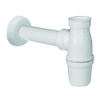 Go by Van Marcke siphon PP blanc 5/4 x D32 avec tube de sortie et rosette SW293017