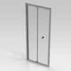 Nemo Start Star vouwdeur 80x190cm helder veiligheidsglas 5 mm profielen alu SW286767 Nemo Start Star vouwdeur 80x190cm helder veiligheidsglas 5 mm profielen alu SW286767