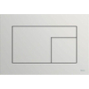 Tece TECEvelvet WCbedieningsplaat duospoeltechniek kleur Grigio Efeso steengrijs SW815149