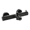 GO by Van Marcke Robinet de baignoire - 26,3cm - apparent - thermostatique - laiton noir mat SW856994