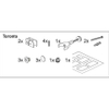 Nemo Spring bevestigingsset - voor Toronto - Van Marcke Origine SW282673