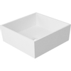Nemo Go Hike opbouwkom vierkant 426 x 426 x 152 mm mineraalcomposiet mat wit zonder kraangat SW293283 Nemo Go Hike opbouwkom vierkant 426 x 426 x 152 mm mineraalcomposiet mat wit zonder kraangat SW293283