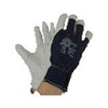 Deltaplus Tropic gants de travail m9 cuir couleur gris bleu marine SW355560