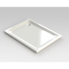 Nemo Spring Horus douchebak - 120x90x4.5cm - acryl - afvoer D90 - wit - zonder potenstel - dikte 4mm SW292917