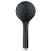 Nemo Spring Nero handdouche - 3 Jets - diameter 100mm - anti-kalk - rond - 10cm antikalk - mat zwart SW404914