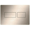 Tece Tecesolid bedieningsplaat - 22x15cm - duospoeltechniek - geborsteld RVS SW815146
