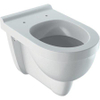 Toilet suspendu Geberit Renova Comfort 535 mm rehaussé en porcelaine à fond creux sans abattant blanc SW730704