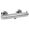 GO by Van Marcke Cocoon mitigeur thermostatique de douche économique entraxe 15cm blocage de sécurité chrome SW286940