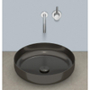 Alape ABSO4501 opbouwwaskom rond D450 mm hoogte inclusief afstandsring 119 mm van binnen en buiten geglazuurddark iron zonder kraangat en overloop SW105667 Alape ABSO4501 opbouwwaskom rond D450 mm hoogte inclusief afstandsring 119 mm van binnen en buiten geglazuurddark iron zonder kraangat en overloop SW105667