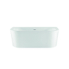 Nemo Spring DShape halfvrijstaand bad duo afvoer D52 mm 1700x750x590 mm 195L acryl wit SW293397 Nemo Spring DShape halfvrijstaand bad duo afvoer D52 mm 1700x750x590 mm 195L acryl wit SW293397