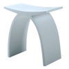 Nemo Spring Sano tabouret de douche en matériau composite minéral autoportant hauteur 430mm blanc SW293487