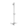 Hansa Hansabasicjet glijstang met houder verstelbaar met zeepschaal 72cm chroom SW94230