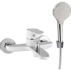 Nemo Go Ivory Mitigeur bain mural cm entraxe 15cm complet avec douchette Chrome SW293090 Nemo Go Ivory Mitigeur bain mural cm entraxe 15cm complet avec douchette Chrome SW293090
