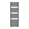 Nemo Spring Toronto handdoekradiator - 159.2x60cm - staal - 880 watt - mat zwart SW877758