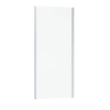 Nemo Start Profi zijwand - 87x195cm - inbouwmaat 87-89cm - helder - veiligheidsglas - 5mm - vaste wand - 870-890mm - chroom SW877736