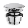 Go by Van Marcke bonde de lavabo non-fermant Free Flow 54 laiton chromé hauteur 55,5 mm avec vis SW288307
