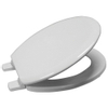Nemo Start Bemis Standard toiletzitting - in houtcomposiet - wit - scharnieren - kunststof - universeel SW285186
