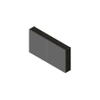 Nemo Spring Nebulo spiegelkast - 120x65x17.8cm - 2 deuren glazen leggers - met stopcontact - Royal Vanille SW646790