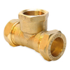 Klemkoppeling tstuk klem x F x klem messing toepassing voor koperen buizen 18 x 34F x 18 mm SW283256 Klemkoppeling tstuk klem x F x klem messing toepassing voor koperen buizen 18 x 34F x 18 mm SW283256