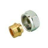 Go by Van Marcke Pex Alu klem aansluitkoppeling M22mm x CuØ15mm verchroomd SW289666