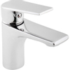 Go by Van Marcke mélangeur lavabo à une poignée avec PushOpen disques en céramique incluant des flexibles et kit de fixation chrome SW289755