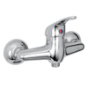 Go by Van Marcke Super mitigeur de douche monocommande entraxe 15 cm disques céramiques rosaces et raccords en S inclus SW289634