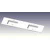 Nemo Spring Pierro wastafelblad met 2 gentegreerde waskommen 2 kraangaten 2005 x 15 x 460 mm kunstmarmer mat wit SW498950 Nemo Spring Pierro wastafelblad met 2 gentegreerde waskommen 2 kraangaten 2005 x 15 x 460 mm kunstmarmer mat wit SW498950