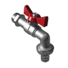 Nemo Go eco double service valve butterfly lever 3/4m 10b zinc alloy SW285749