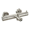 GO by Van Marcke Robinet de bain - 26,3cm - montage apparent - thermostatique - laiton inox brossé SW815162