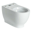 Nemo Spring Cascata duoblokpot - 66.5x41x36cm - zonder spoelrand Huitgang - 65cm - porselein - staand toilet - wit bevestiging SW401036