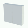 Nemo Start Tempus spiegelkast 700 x 650 x 163 mm 2 deuren houten leggers zonder stopcontact zonder schakelaar kleur Carini Walnut SW282794 Nemo Start Tempus spiegelkast 700 x 650 x 163 mm 2 deuren houten leggers zonder stopcontact zonder schakelaar kleur Carini Walnut SW282794