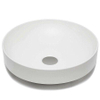 GO by Van Marcke vasque à poser - 40x40x9cm - à poser - ronde - porcelaine blanc mat SW1009753
