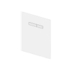 Tece Lux bedieningsplaat glas wit toetsen wit SW357312