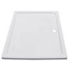GO by Van Marcke Eden receveur de douche acrylique blanc 140x90x3.5 cm couleur stable conserve un éclat intact insonorisant facile à nettoyer couche de fond renforcée de 16 mm et couche de fibre SW293704