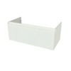 Nemo Spring Ventus Uno Meuble sous lavabo 100x40x49.5cm 1 tiroir sans poingée Blanc SW289053