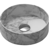 Nemo Stock Java Marble opbouwwastafel rond 380 x 380 x 110 mm marmer wit SW287378 Nemo Stock Java Marble opbouwwastafel rond 380 x 380 x 110 mm marmer wit SW287378