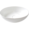 GO by Van Marcke Ovos vasque à poser ovale 450 x 300 x 140 mm porcelaine sans trou pour robinet blanc SW293318