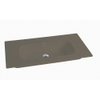 Nemo Spring Nubes tablet porselein 1 wastafel met kraangat met overloop 810 x 465 x 170 mm taupe SW290515 Nemo Spring Nubes tablet porselein 1 wastafel met kraangat met overloop 810 x 465 x 170 mm taupe SW290515