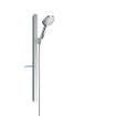 Hansgrohe Raindance Select S Unica Ensemble de douche - barre coulissante - douchette Raindance Select S 120 3 jets - porte-savon - 90cm - flexible de douche 160cm - chrome SW157203