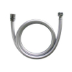 Nemo Spring Flussio flexible de douche raccord universel 1/2 antitorsion anti-rayures anti-pli flexible en plastique lisse 2000 mm chromé SW284400