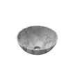 Saniclass Java Marble Waskom - 42x42x15cm - rond - marmer - wit SHOWROOMMODEL SHOW21000