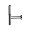 Hansgrohe Flowstar S Siphon à godets design Premium 5/4 avec tube mural avec rosace chrome 0452098