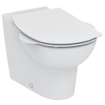 Ideal Standard Contour 21 WC enfant sur pied à fond creux sans bride pour 3 à 7 ans 31.5x49cm évacuation dessous Blanc 0467083