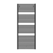 Nemo Spring Toronto handdoekradiator - 185x75cm - 1262 watt - mat zwart SW877761