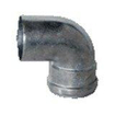 Burgerhout Bm fix coude d'évacuation en aluminium à paroi épaisse 90 degrés 80mm 1400495
