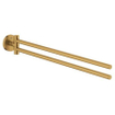 GROHE Essentials Porte-serviettes - 45cm - double - pivotant - brossé Cool Sunrise SW98957